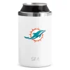Miami Dolphins on White