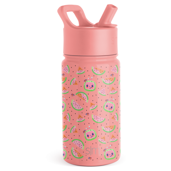 Summit Kids Water Bottle with Straw Lid