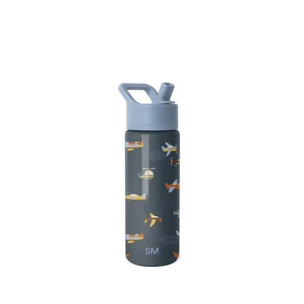 Summit Kids Water Bottle with Straw Lid