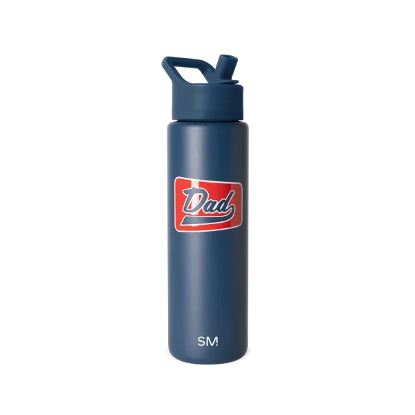 Summit Water Bottle with Straw Lid