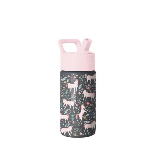 Summit Kids Water Bottle with Straw Lid